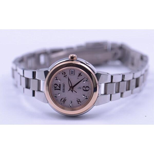 SEIKO LUKIA ルキア 腕時計 レディース SSQW016 Titanium Solar 