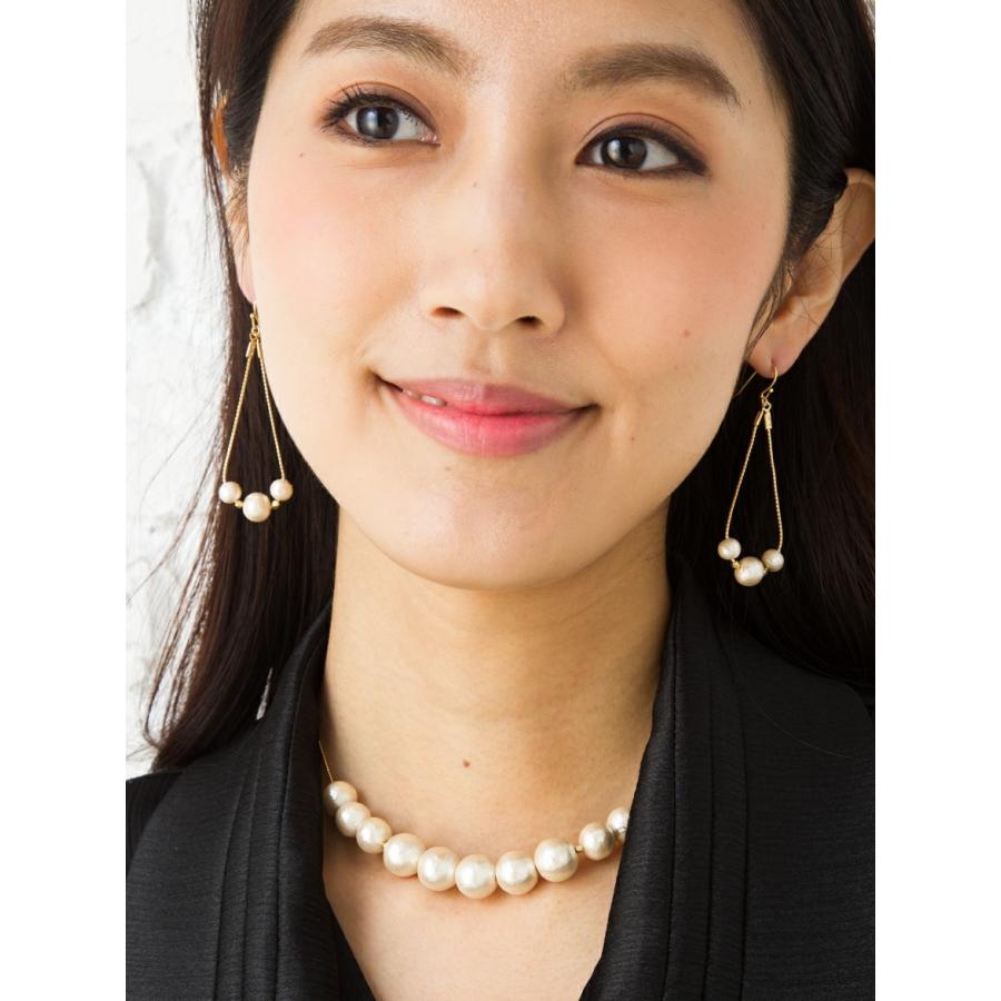 ピアス レディース コットンパール・ピアス／イヤリング 日本製