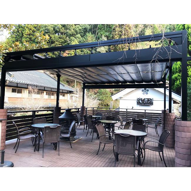 セール時期 自立式オーニング 日よけ 雨よけ リパーロ 勾配タイプ 入隅連棟セット サイズ 4090 90 据え置き式ベースブロックタイプ ベース付き の販売 Selectmedicalspecialists Com