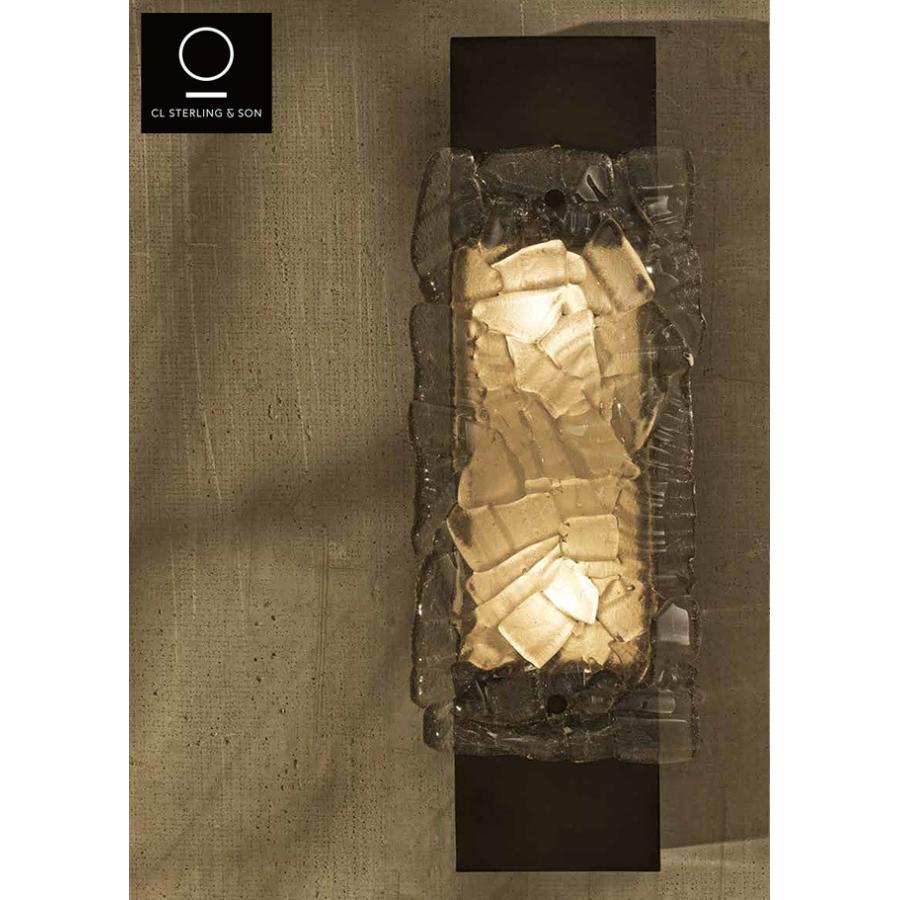 RC　E30　GARDEN　WALL　CRYSTAL　SCONCE（ROCK　COLLECTION）　PALACIO　EXTERIOR