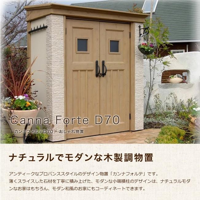 高評価のクリスマスプレゼント モダンな木製調デザインのディーズガーデン製おしゃれ物置 選べるいいものプレゼント カンナd125 おしゃれな物置 大きめのカンナ物置 デザイン物置 物置 車庫