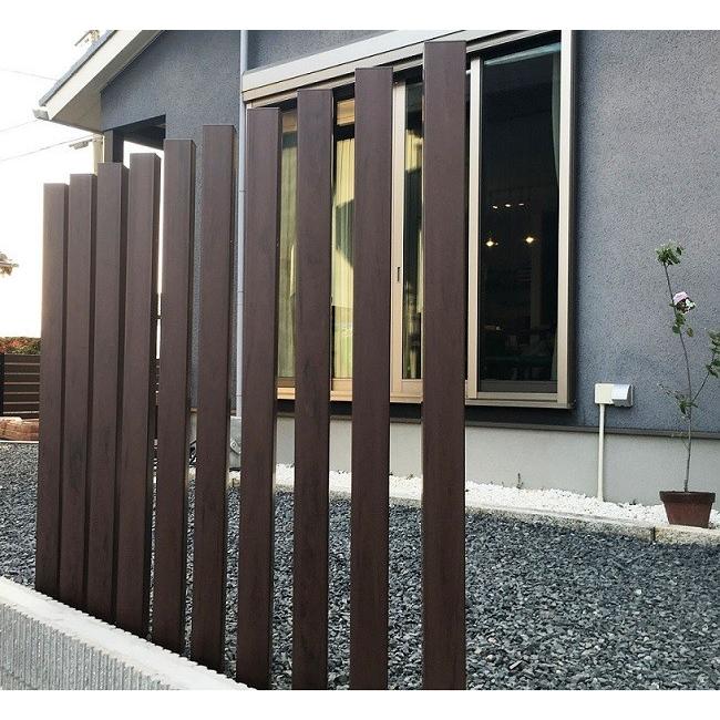 門柱 アルミ製ポール 門柱ポール 自然な目隠し 商品名 スタイルポールアルミニウム 60 60角 1 5mm厚 長さ 600mm 1本 柱キャップ付 東京ガーデニングスタイル 通販 Yahoo ショッピング