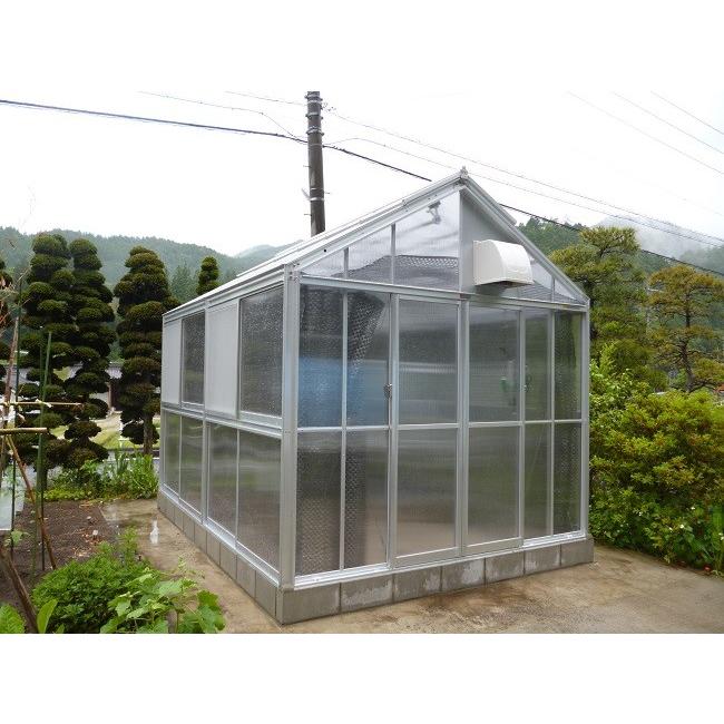 アルミ温室/2段サッシタイプ(B-2タイプ:間口2800×奥行3718×棟高2888mm、3.1坪)4ミリ強化ガラス : 東京ガーデニングスタイル - 通販 - Yahoo!ショッピング アルミ温室/2段サッシタイプ(B-2タイプ:間口2800×奥行3718×棟高2888mm、3.1坪)4ミリ強化ガラス : 東京ガーデニングスタイル - 通販 - Yahoo!ショッピング