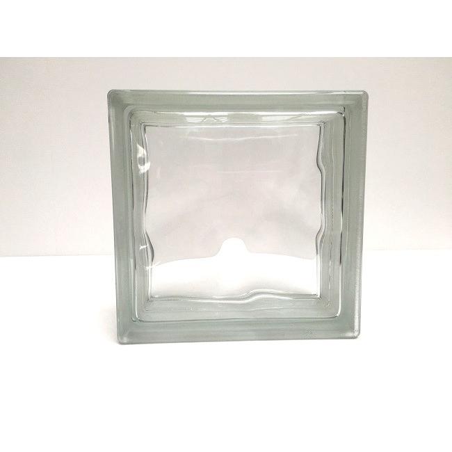 ガラスブロック クリスタルクリアー 90個セット商品（W190×H190×D80mm）