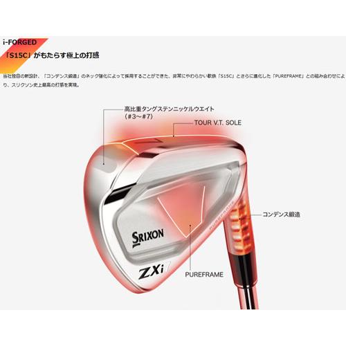 ZXi ダンロップDUNLOP スリクソン ZXi7 レフティ アイアンセット 6本