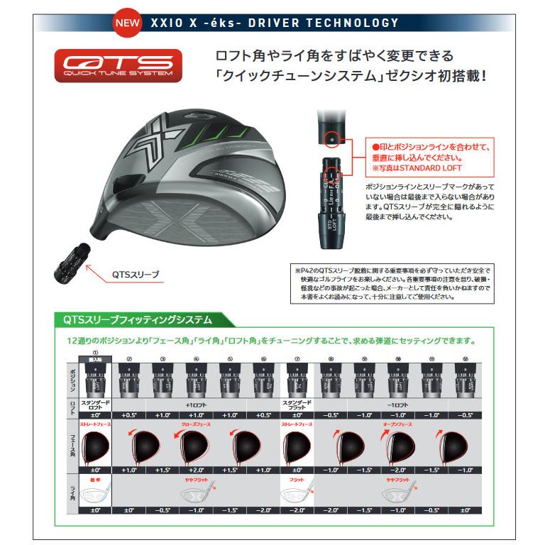 ゼクシオ エックス マットホワイト ドライバー Miyazaki AX-2 カーボンシャフト メンズ ダンロップ XXIO X-eks DUNLOP ダンロップ｜tokyo-golf｜15