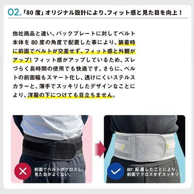 Lynx リンクス 正規品 X-VISE クロスバイズ 動滑車式骨盤ベルト 2024 X-VISE グレー_8