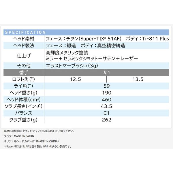 XXIO 12 ゼクシオ12 レディース ドライバー エクリュホワイト MP1200L