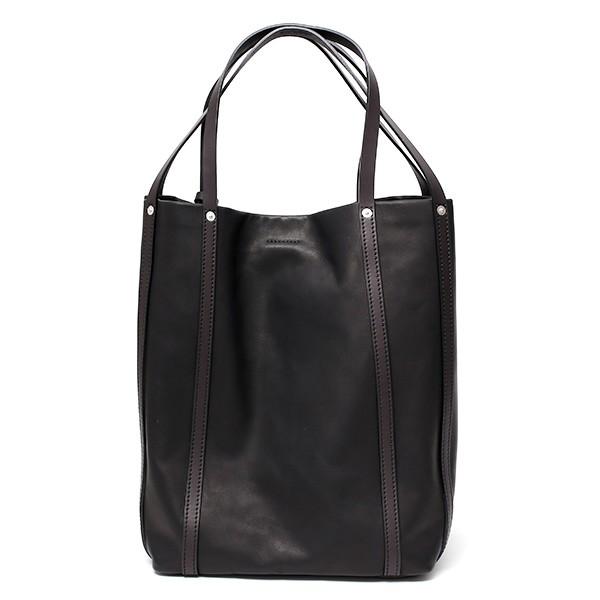 beau dessin トートバッグ メンズ 本革 シンプル A4 大容量 ブラック