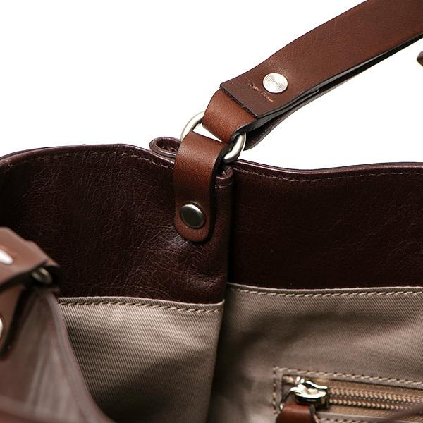 トートバッグ ブランド メンズ レディース レザー ビジネスバッグ ブラウン 茶 茶色 シンプル 本革 バッグ おしゃれ 日本製 ボーデッサン | beau dessin | 14