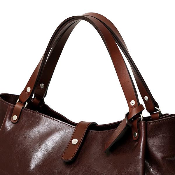 トートバッグ ブランド メンズ レディース レザー ビジネスバッグ ブラウン 茶 茶色 シンプル 本革 バッグ おしゃれ 日本製 ボーデッサン | beau dessin | 08