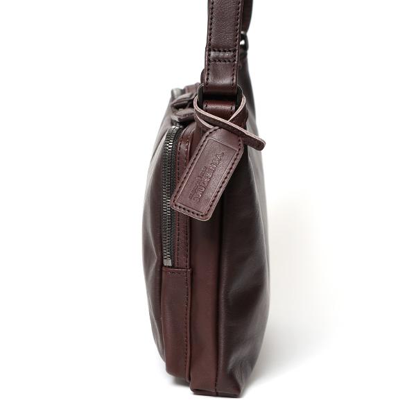 beau dessin ダークブラウン レザー ビジネスバッグ beau dessin（ボーデッサン） ショルダーバッグ 革 メンズ レザー 斜め