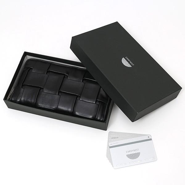 CARRYNEST（キャリーネスト） ラウンドファスナー 長財布 メンズ 本革