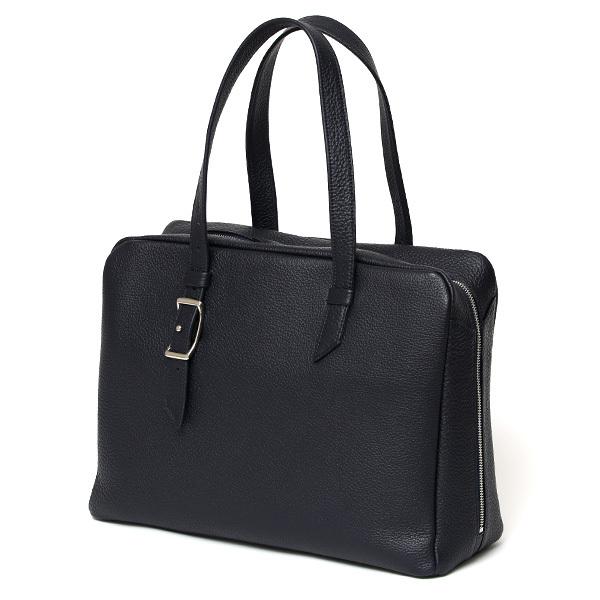 美品 ファイブウッズ ペブル シボ革 レザー ボストン・ビジネス・トートバッグ ブリーフボストン【FIVE WOODS / PEBBLE】 – 林五オンラインストア