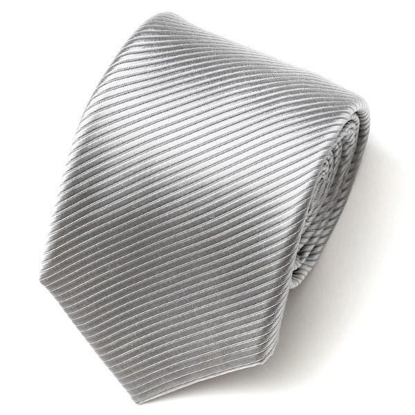 ネクタイ ブランド おしゃれ プレゼント 高級 シルバー 銀色 メンズ 結婚式 無地 ストライプ シルク Fra0035m01a01 東京ヒマワリ 通販 Yahoo ショッピング