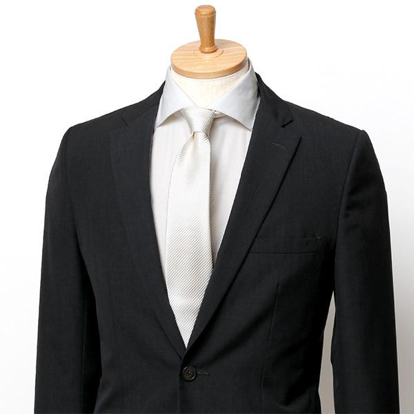 極美品　アルマーニ　ネクタイ　純白結婚式 極美品】GIORGIO ARMANI ネクタイ タグ付 新品同様 白 超希少品