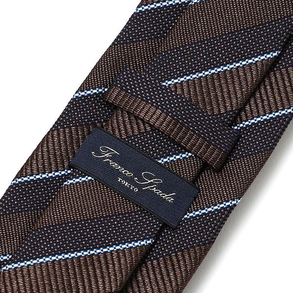 Franco Spada（フランコスパダ） ネクタイ ビジネス 8cm幅 国産 シルク