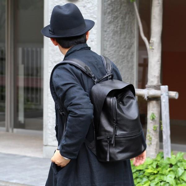 バックパック メンズ ブランド 本革 おしゃれ ブラック 黒 黒色 デイパック レディース レザー リュック Gal0002a01a01 東京ヒマワリ 通販 Yahoo ショッピング