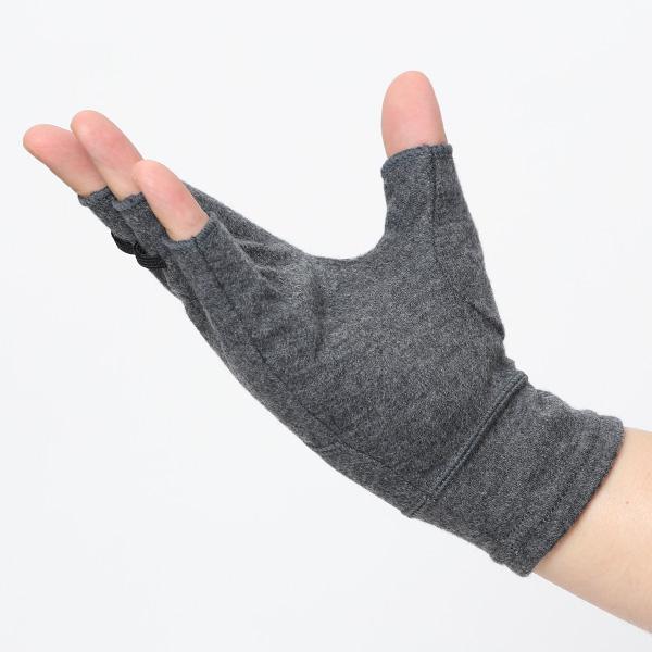 手袋 メンズ 防寒 日本製 ブランド グレー グレイ 灰色 男性 自転車 handson grip ハンズオングリップ Hobo 1J | HANDSON GRIP | 04