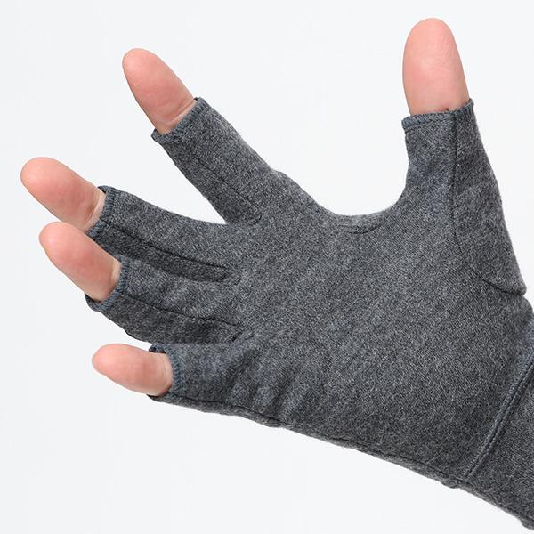 手袋 メンズ 防寒 日本製 ブランド グレー グレイ 灰色 男性 自転車 handson grip ハンズオングリップ Hobo 1J | HANDSON GRIP | 05