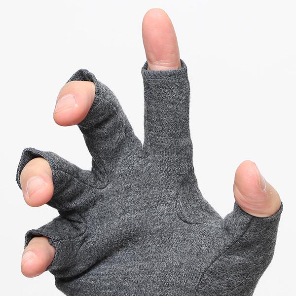 手袋 メンズ 防寒 日本製 ブランド グレー グレイ 灰色 男性 自転車 handson grip ハンズオングリップ Hobo 1J | HANDSON GRIP | 06