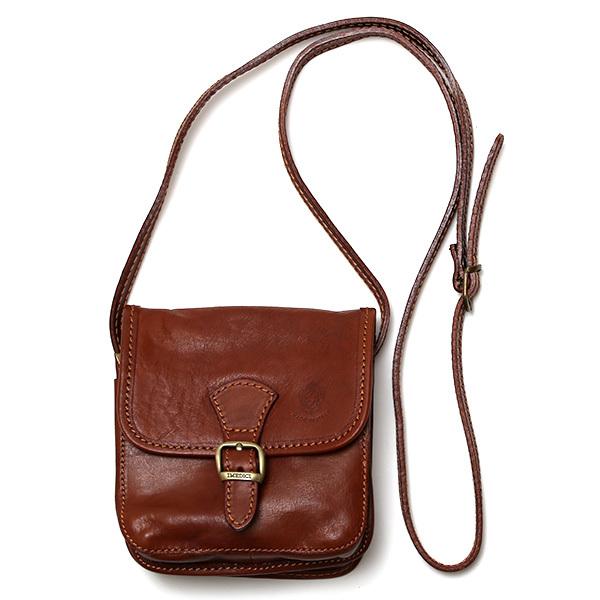 ミニ ショルダーバッグ レザー レディース ブラウン 茶 茶色 イタリア ブランド サコッシュ メンズ 本革 | I MEDICI