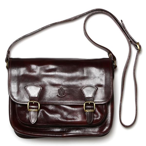 バラ売り価格 ショルダーバッグ メンズ レディース 本革 小さめ レザー ダークブラウンブラウン 茶 茶色 クラシック 斜め掛け イタリア I Medici イ メディチ 3525 処分特価 Www Superavila Com