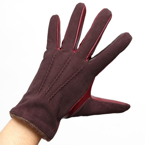 KURODA（クロダ） 革手袋 メンズ 本革 カシミヤ混裏地 スマホ対応