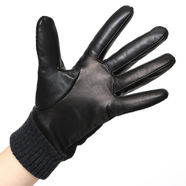 HARRIS TWEED（ハリスツイード） 手袋 レディース スマホ対応 ブラック