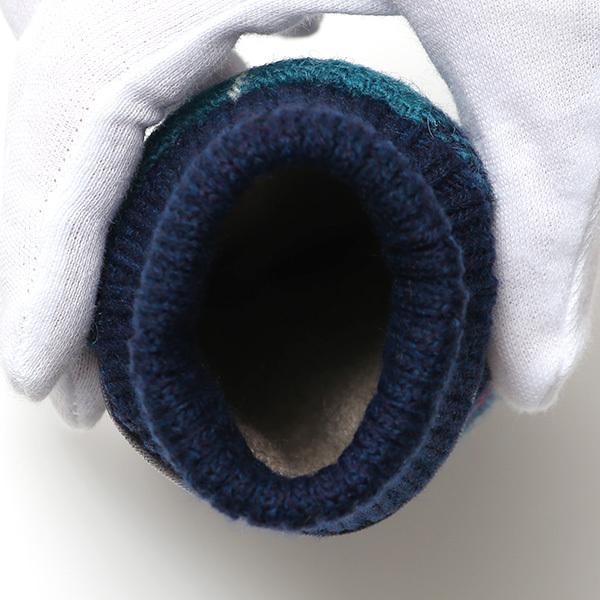 ハリスツイード 手袋 レディース スマホ対応  グリーン 緑色 Harris Tweed 日本製 革 女性 カシミヤ | HARRIS TWEED | 09