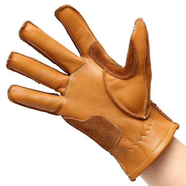 キャンプ 手袋 耐熱 革手袋 作業用 メンズ イエロー 黄色 耐熱グローブ アウトドア ペレック(PELLEK) KURODA(クロダ) | KURODA | 01