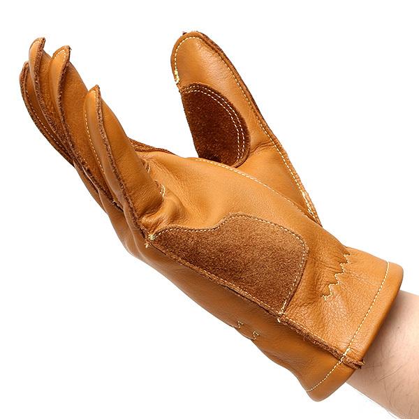 キャンプ 手袋 耐熱 革手袋 作業用 メンズ イエロー 黄色 耐熱グローブ アウトドア ペレック(PELLEK) KURODA(クロダ) | KURODA | 04