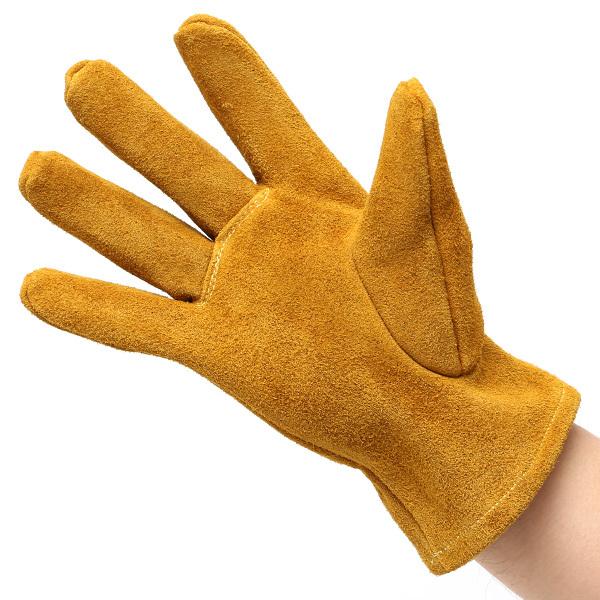 耐熱グローブ キャンプ 革手袋 作業用 イエロー 黄色 バーベキュー 焚き火 アウトドア ペレック(PELLEK) KURODA(クロダ) | KURODA | 01