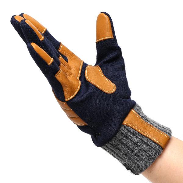 防刃グローブ 耐熱グローブ キャンプ 作業用 ブルー ネイビー 青色 アウトドア 高強度 手袋 軍手 ペレック(PELLEK) KURODA(クロダ) | KURODA | 04