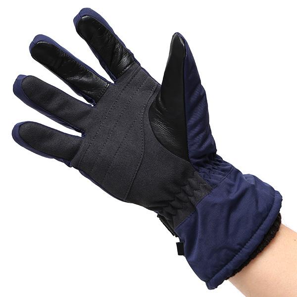 キャンプ 手袋 防寒 防水 スマホ操作可能 オシャレ ブルー ネイビー 青色 裏起毛 登山 バイク 自転車 冬 アウトドア 作業用 | KURODA | 01