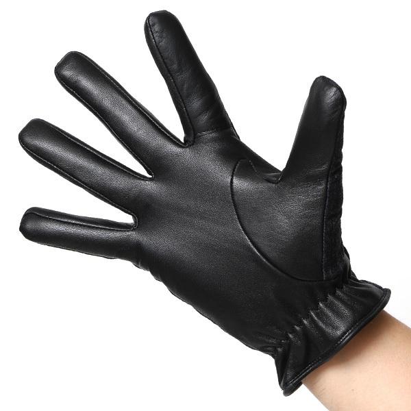 手袋 メンズ カノニコ社 イタリア製 スーツ生地 手袋 グレー グレイ 灰色 本革 男性 ブランド | KURODA | 01