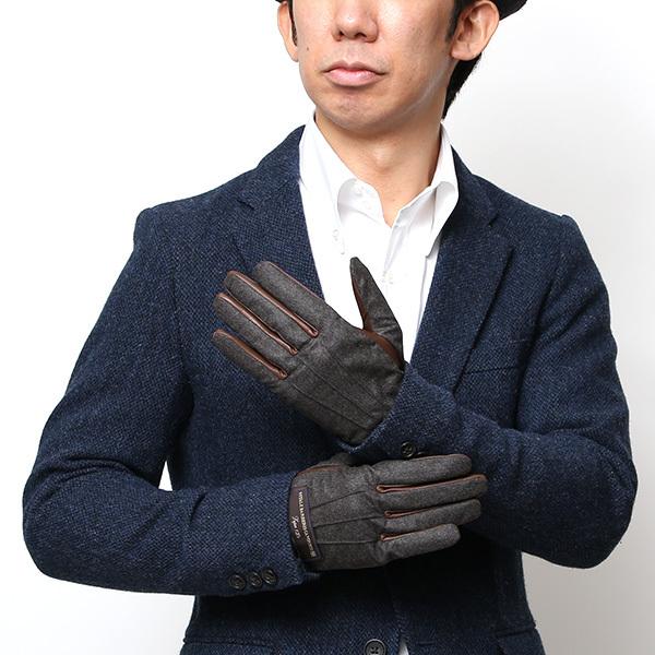 手袋 メンズ カノニコ社 イタリア製 スーツ生地 手袋 グレー グレイ 灰色 ねずみ色 本革 男性 ブランド Kro0116c33 東京ヒマワリ 通販 Yahoo ショッピング