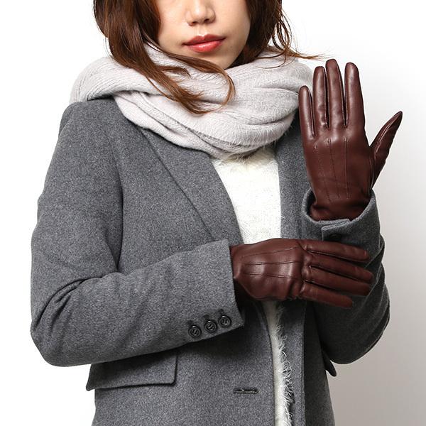 KURODA（クロダ） 日本製 仔羊革 レディース 高級 三本山 カシミヤ