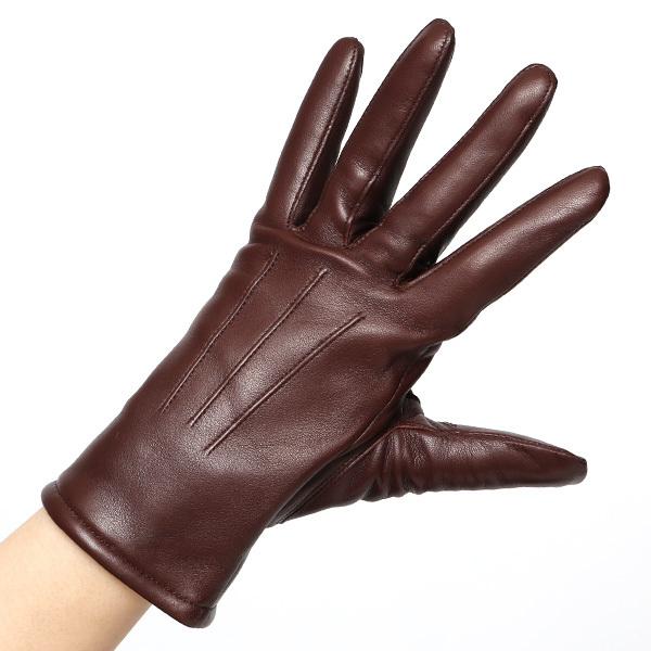 KURODA（クロダ） 日本製 仔羊革 レディース 高級 三本山 カシミヤ