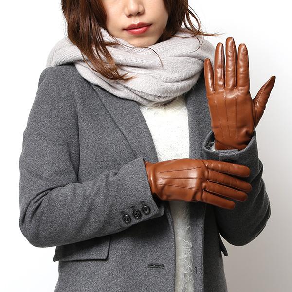 KURODA（クロダ） 日本製 仔羊革 レディース 高級 三本山 カシミヤ
