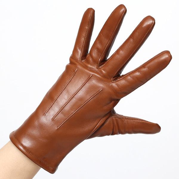 KURODA（クロダ） 日本製 仔羊革 レディース 高級 三本山 カシミヤ