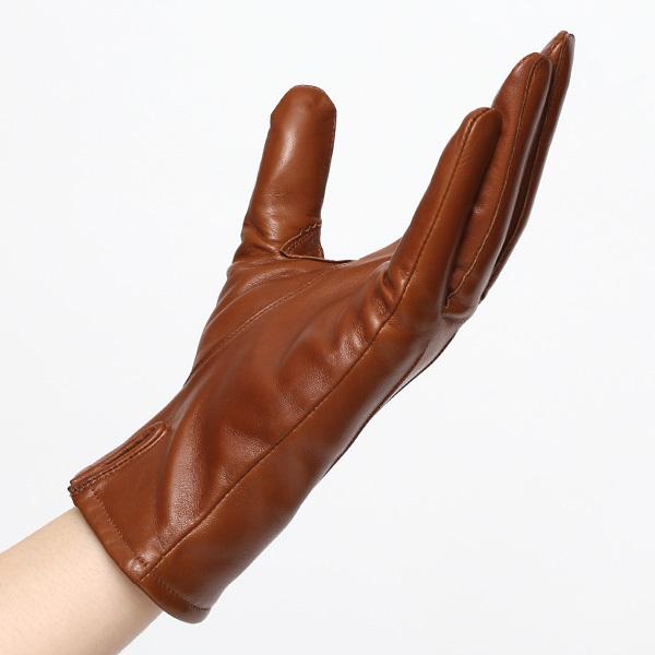 KURODA（クロダ） 日本製 仔羊革 レディース 高級 三本山 カシミヤ