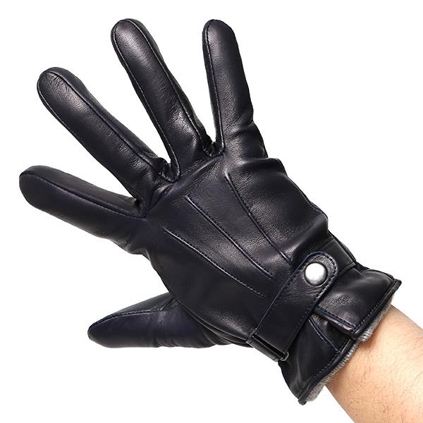 KURODA（クロダ） 手袋 メンズ カシミヤ裏地 スマホ対応 箱付き 日本製