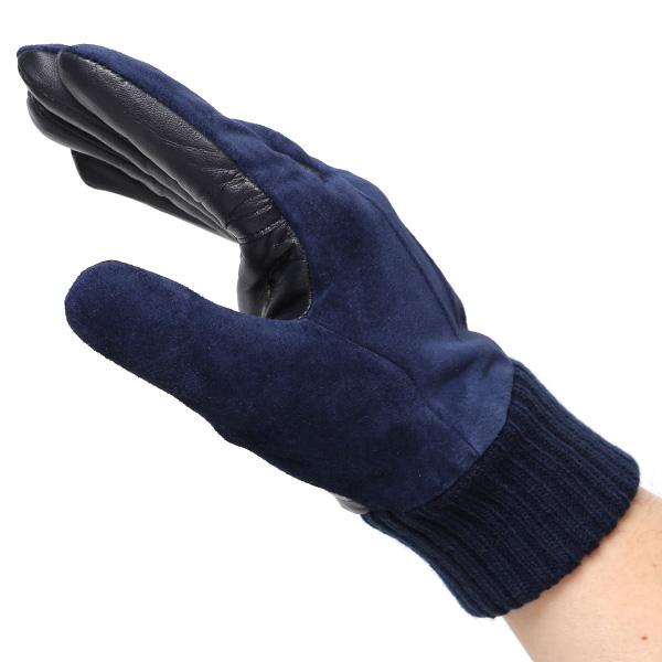 KURODA（クロダ） 手袋 スマホ対応 メンズ 革手袋 レザー 防寒 暖かい