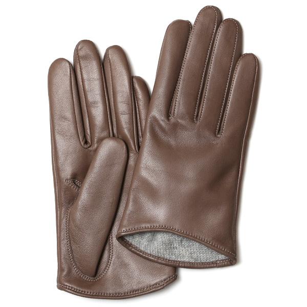 KURODA（クロダ） 手袋 レディース 本革 カシミヤ裏地 ショート丈 防寒