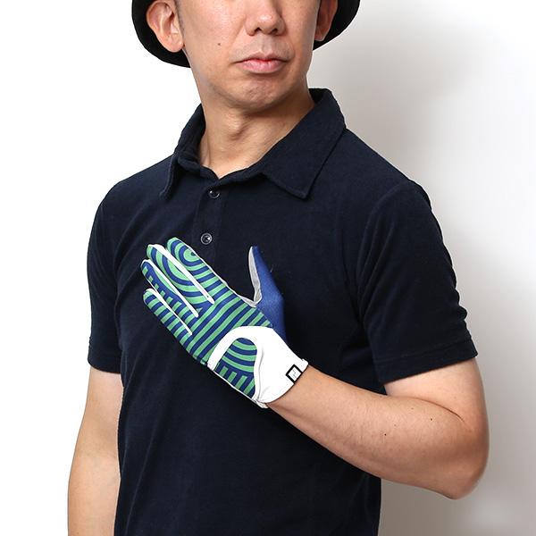 ゴルフ 手袋 メンズ ブルー ネイビー 青色 | KURODA | 10