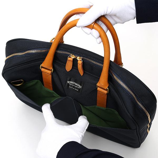 WONDER BAGGAGE ビジネスバッグ メンズ ブリーフケース 本革 WONDER BAGGAGE ビジネスバッグ メンズ ブリーフケース 本革