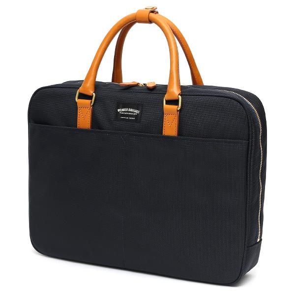 美品▲WONDER BAGGAGE ビジネスバッグ ネイビー A4収納可 日本製 WONDER BAGGAGE（ワンダーバゲージ） ビジネスバッグ メンズ ブリーフ