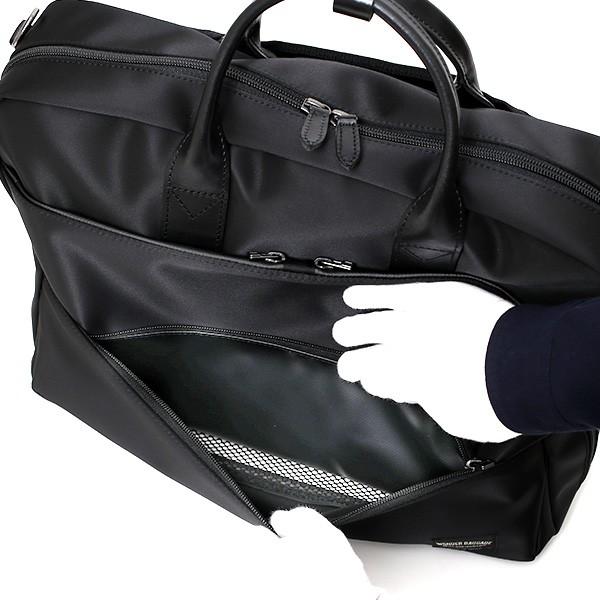 【美品】WONDER BAGGAGEビジネスバッグ　3way ブラック WONDER BAGGAGE（ワンダーバゲージ） ビジネスリュック メンズ 3WAY