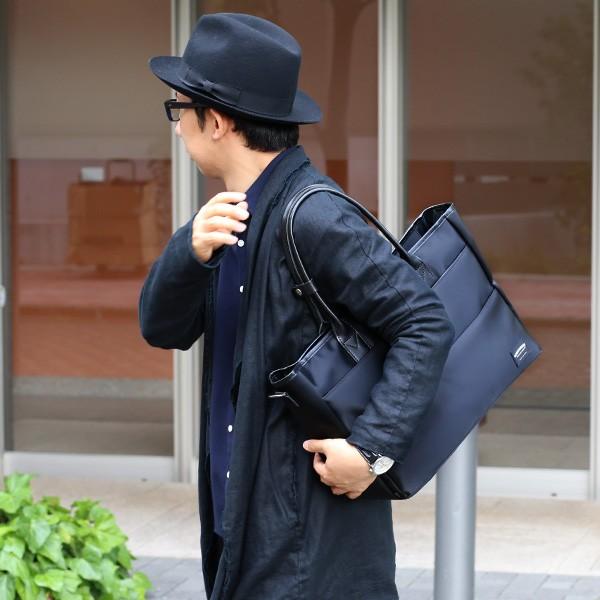 WONDER BAGGAGE（ワンダーバゲージ） トートバッグ 2WAY メンズ 大きめ